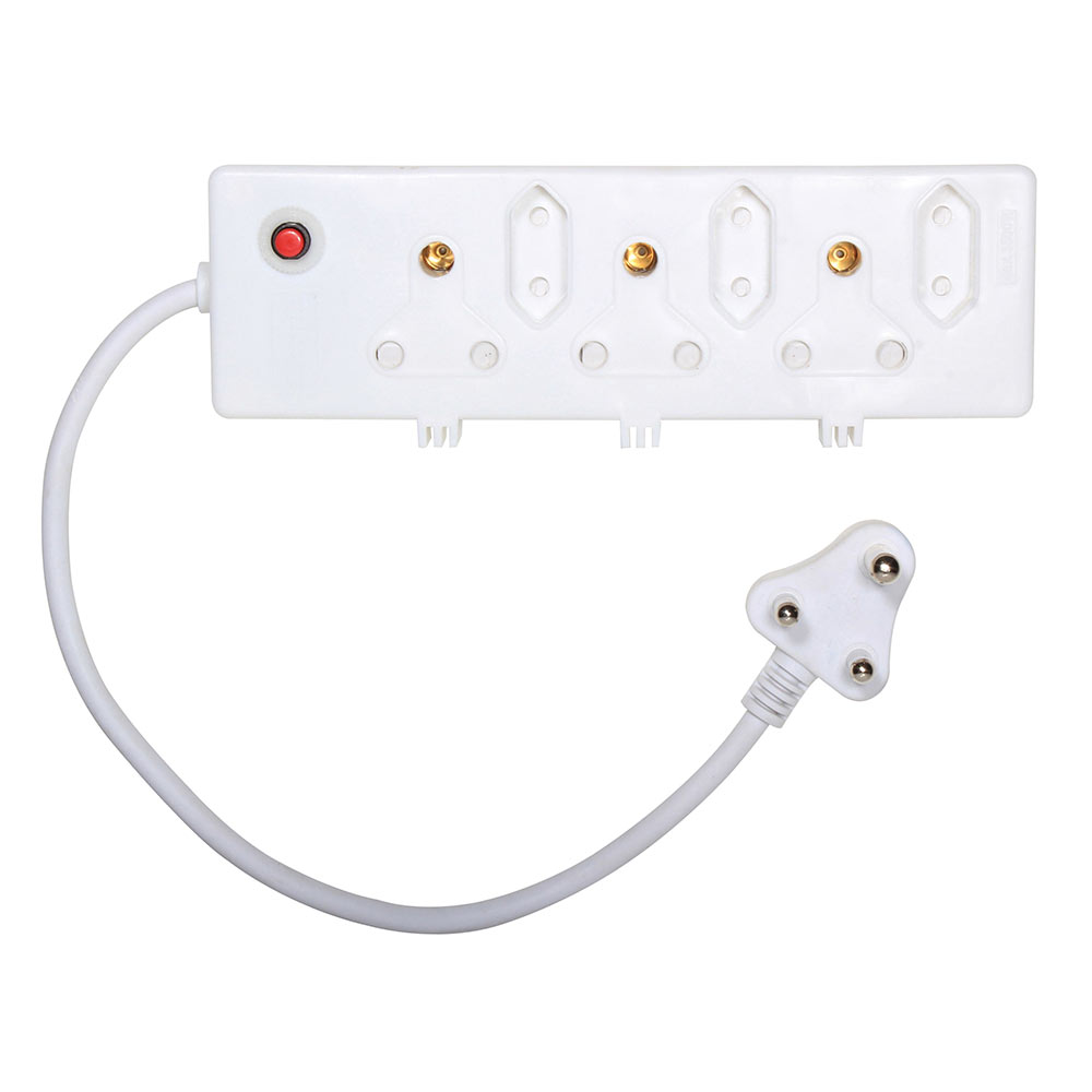 EM3 3 x 16A, 3 x 5A Multi-Plug with Overload protection
