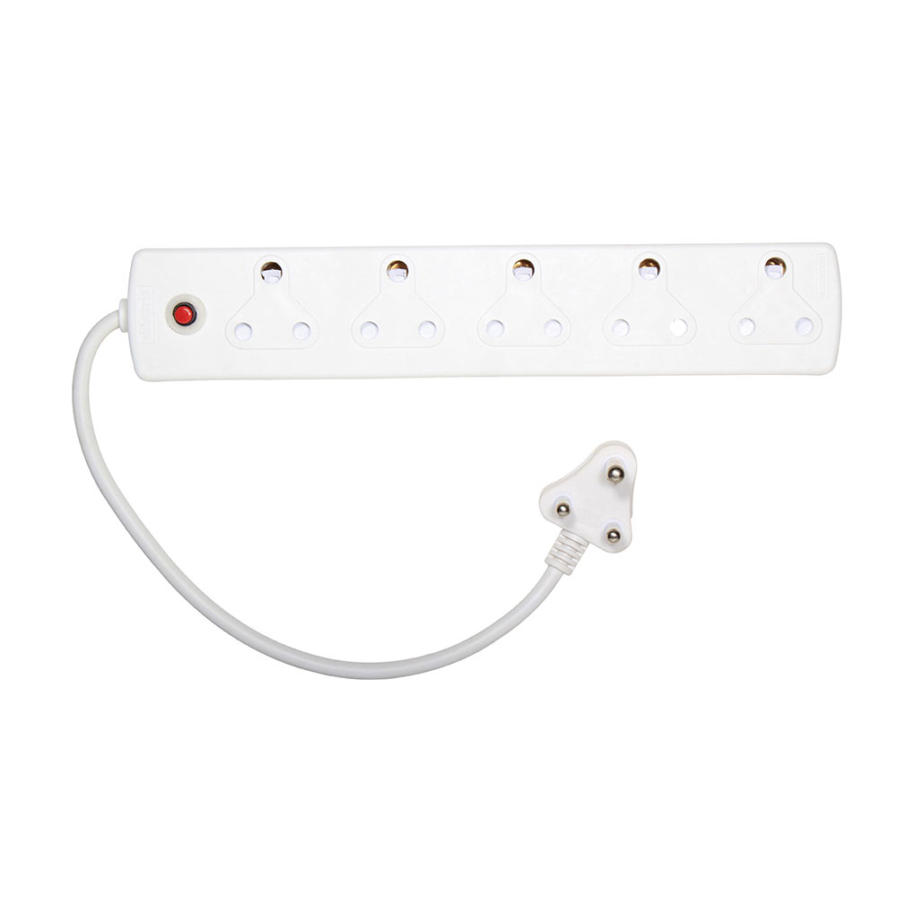 EM8 5 x 16A Multi-Plug with Overload protection
