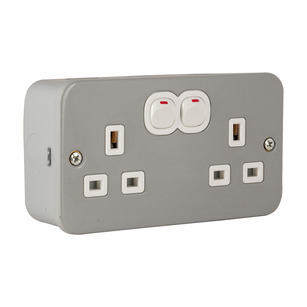 ES113 Double Switch Socket