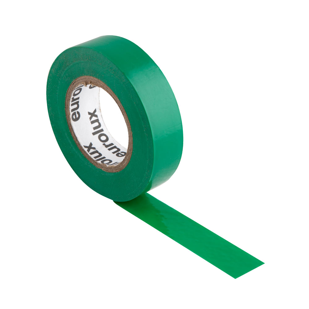 ET65G PVC Insulation Tape 20m Green (0.13mm x 18mm)
