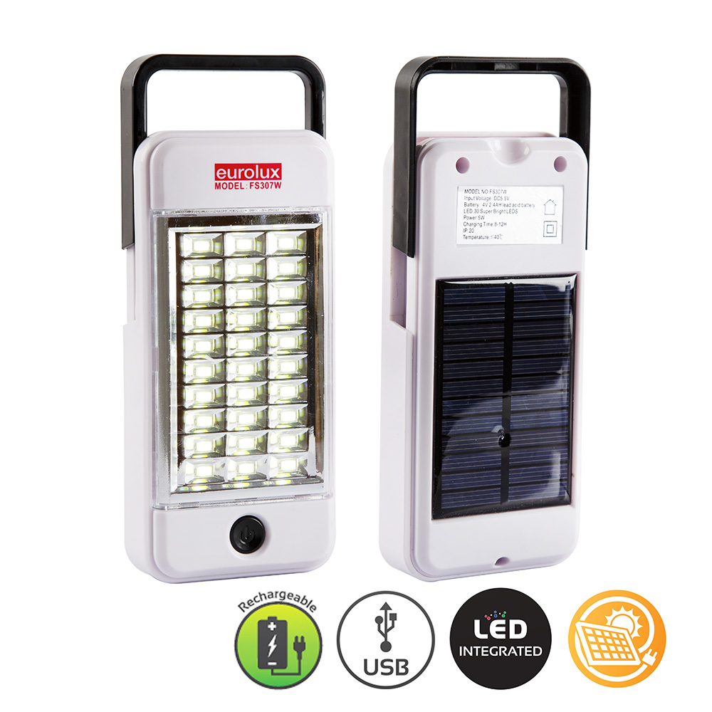FS307W LED Rechargeable Emergency Light 
