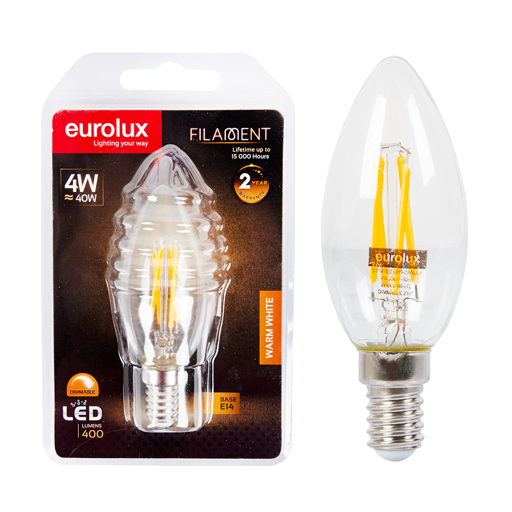 Classic filament LEDbulbs, LEDFILAM