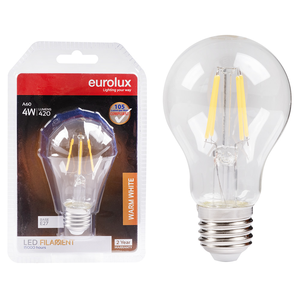 Classic E27 LED Lamp 6.5W Natural White 4000K Dimmable