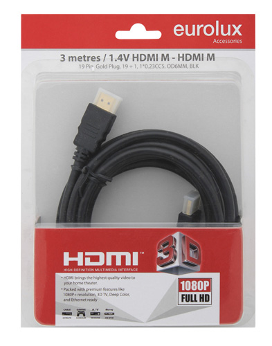 TA10 HDMI v1.4 Male to Male