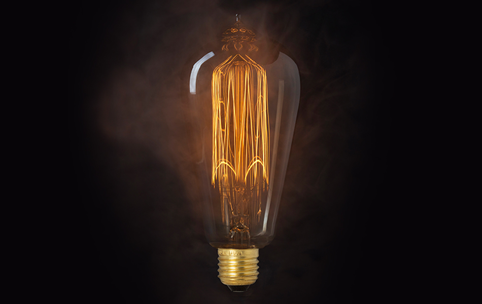 Lighting Design Trend: Carbon Filament Bulbs (aka Edison Bulbs)